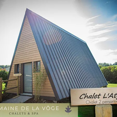 Domaine De La Voge & Chalets Et Spa Xertigny Buitenkant foto